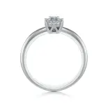 Pierścionek zaręczynowy z diamentami